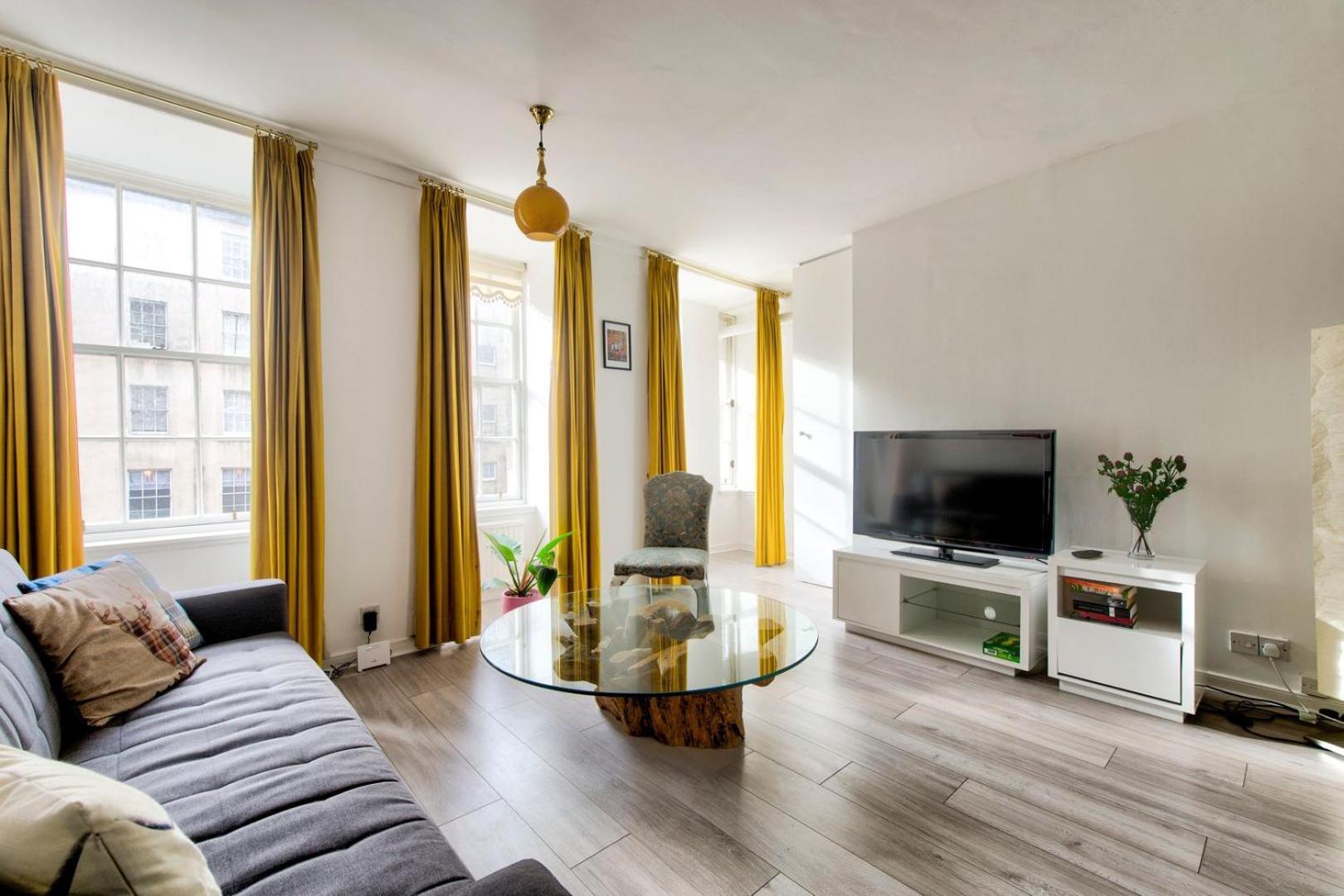 Apartamento Guestready - Bright & Airy 1Br Flat In Center Edimburgo Exterior foto