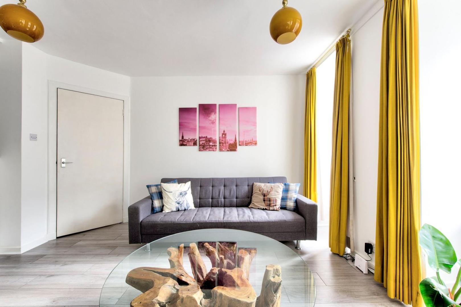 Apartamento Guestready - Bright & Airy 1Br Flat In Center Edimburgo Exterior foto