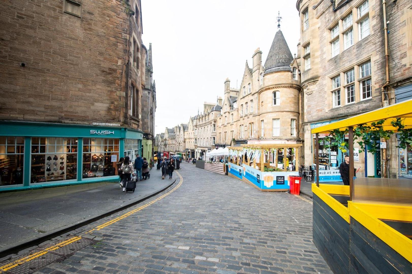 Apartamento Guestready - Bright & Airy 1Br Flat In Center Edimburgo Exterior foto