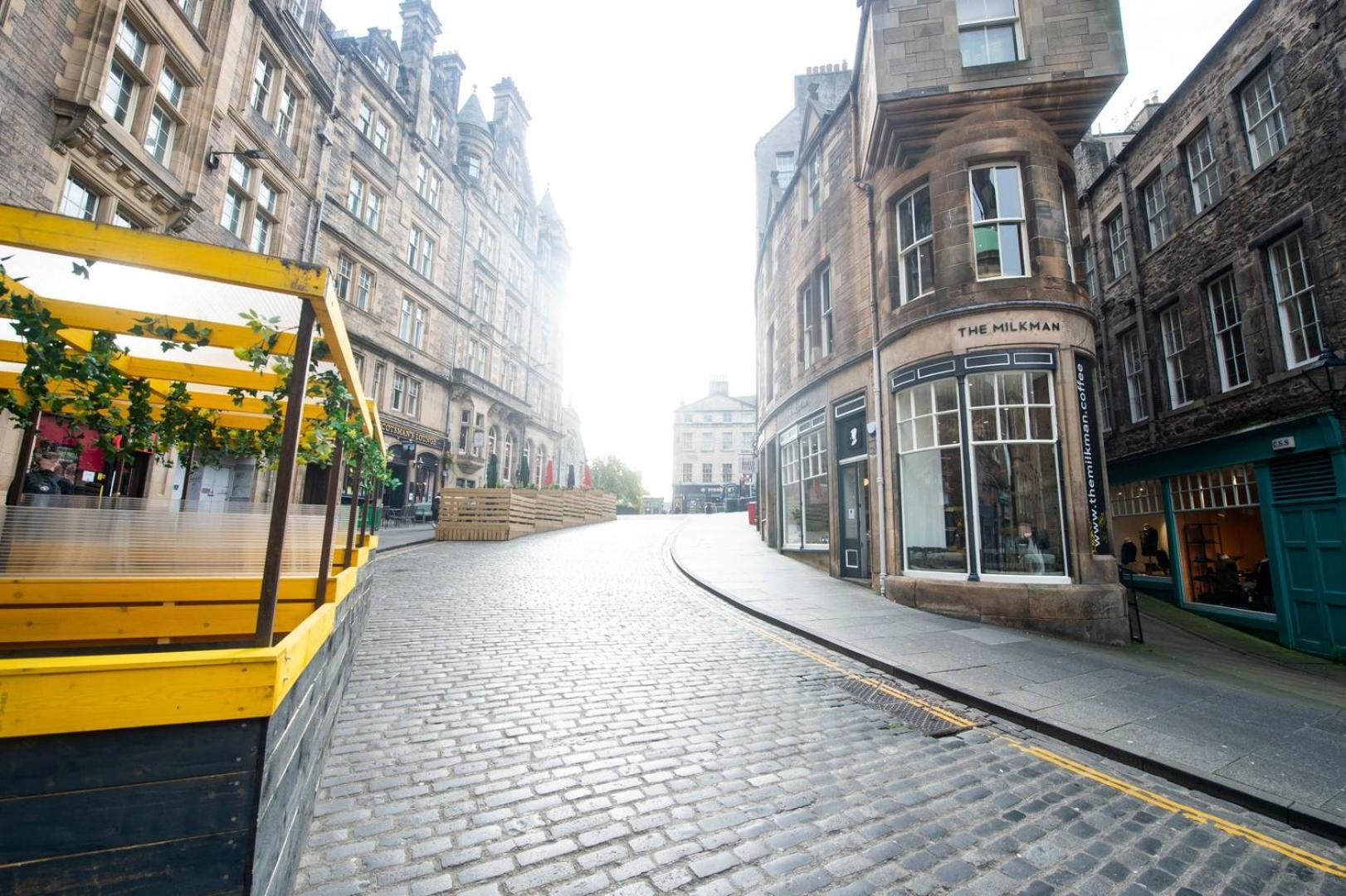 Apartamento Guestready - Bright & Airy 1Br Flat In Center Edimburgo Exterior foto